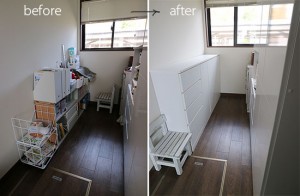 【ディノス】3辺オーダー壁面収納家具の口コミ体験談(ビフォーアフター)