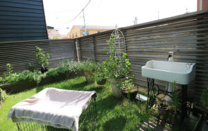 ガーデニング用おしゃれな「タイルの流し台」汚れ・割れは大丈夫？