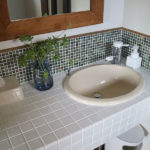 【タイルの洗面台/流し台/タイルの壁】汚れたら綺麗に戻せる？良い点・悪い点