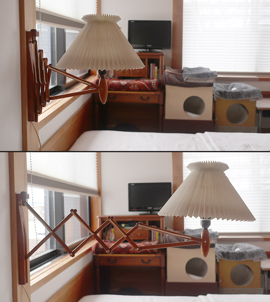 石田ゆり子さんのインスタでみた寝室にある北欧の蛇腹照明が素敵